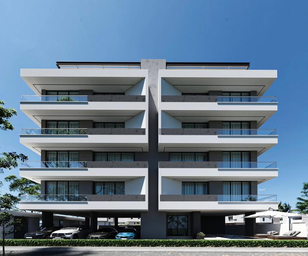 Modern multi-storey residential building developed by Yomstel