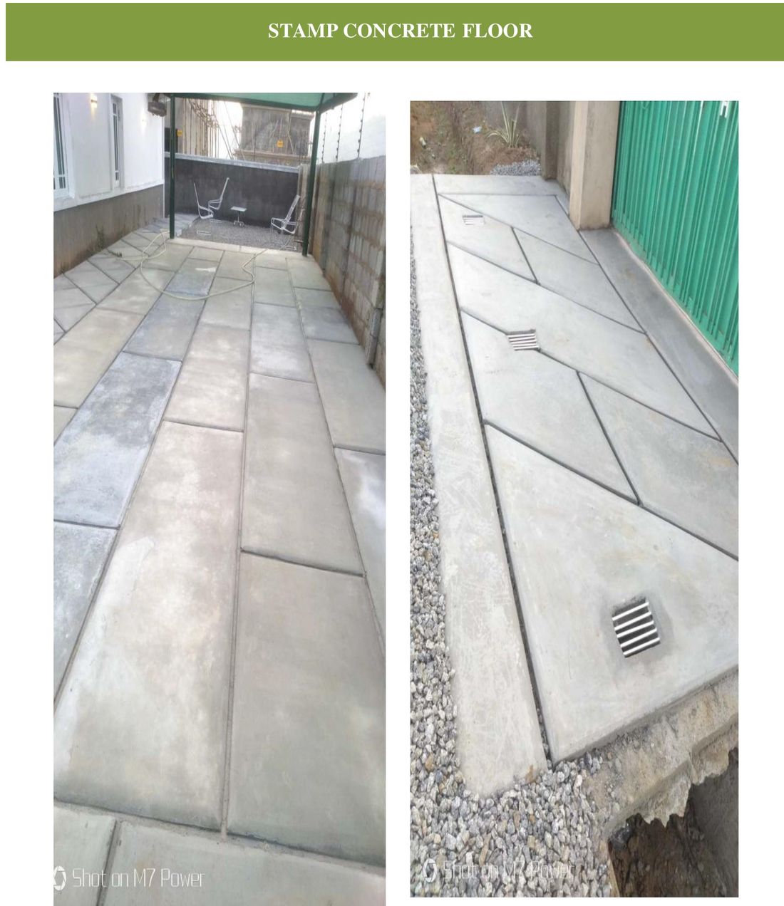 Stamp Concrete Floor