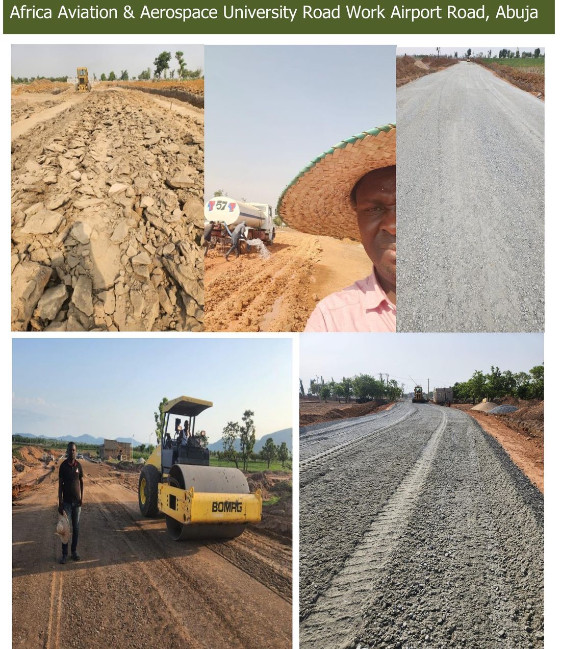 Africa Aviation & Aerospace University Road Work Airport Road, Abuja